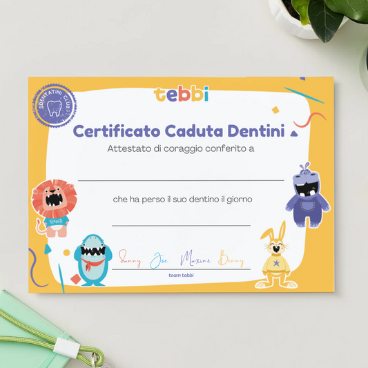 Certificato Caduta Dentini